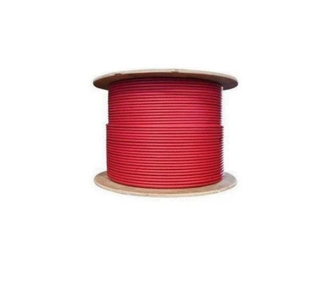 500 m  Solar kabel H1Z2Z2-K 1x6, 6mm² červený, cívka