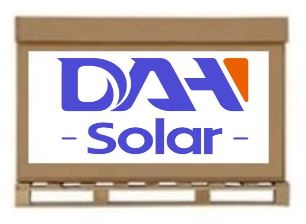 DAH Solar Terracotta 400 W, oranžovo-hnědý panel, N-type, mono, bifaciální (Paleta 36ks)