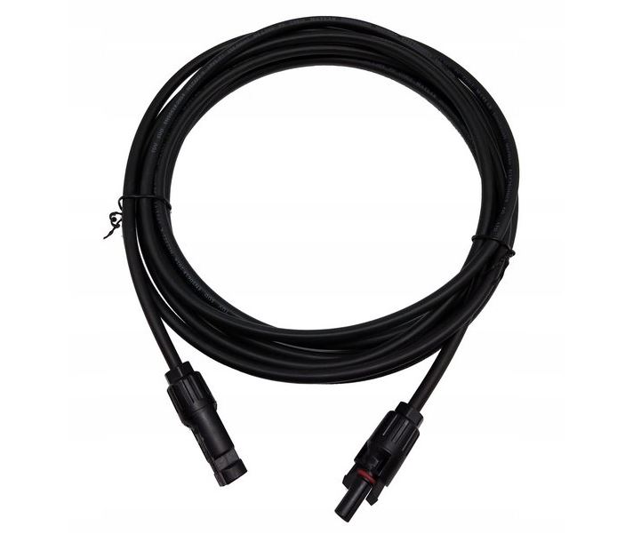 Prodlužovací kabel 4 mm²/ 1m, černý
